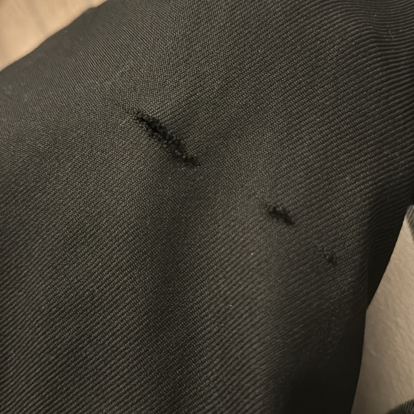 AS IS! NWT! Banana Republic Black Lido Sculpted Wool Blazer - Size 20 - Picture 11 of 12